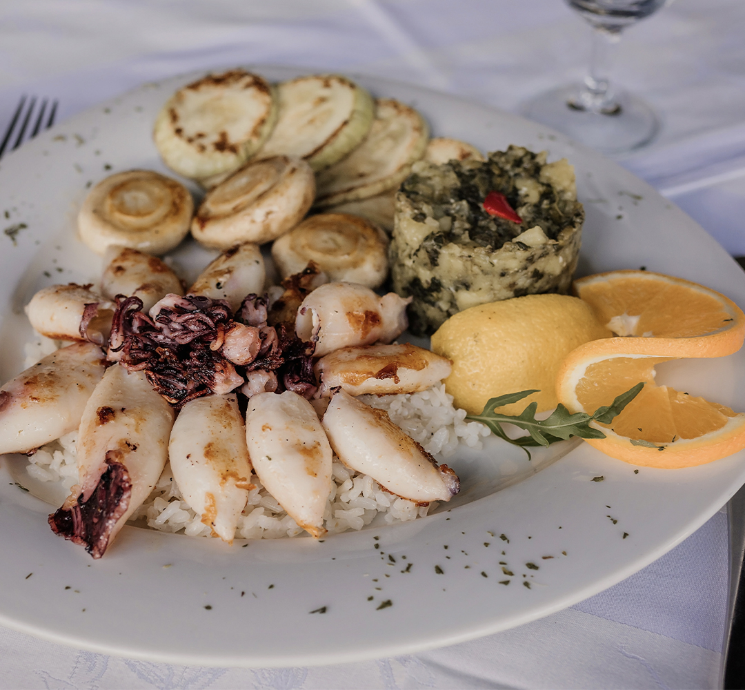 Specijalitet restorana Plaža na tanjiru